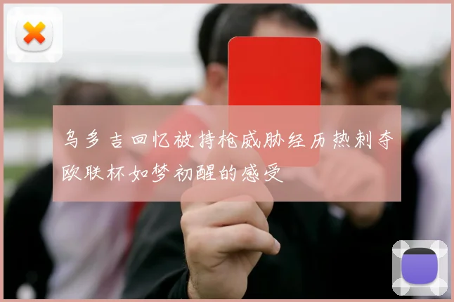 乌多吉回忆被持枪威胁经历热刺夺欧联杯如梦初醒的感受